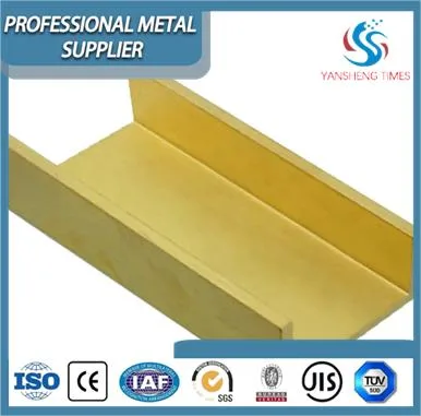 U Shape Copper Profile Aluminum Profile Round/Square/Hexagonal/Angle/Flat/Channel