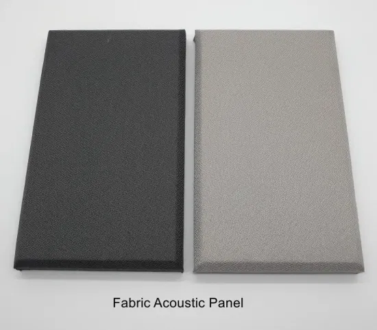 Hexagon Pattern Fabric Wrapped Acoustic Panel for Wall and Ceiling Sound Absorption Interior
